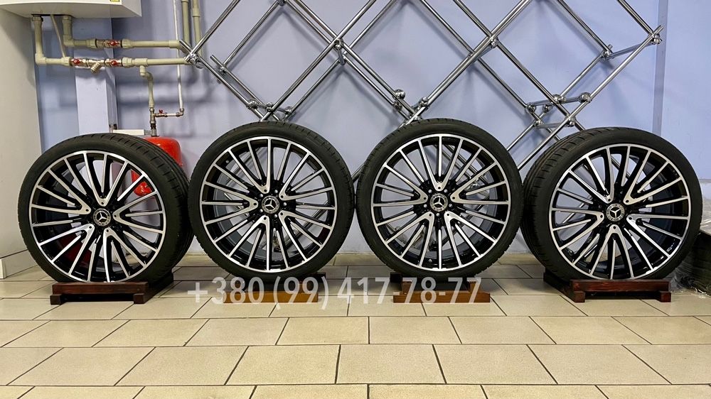 Колеса R21 AMG W223 Диски Mercedes S-Class A2234011700 A2234011800