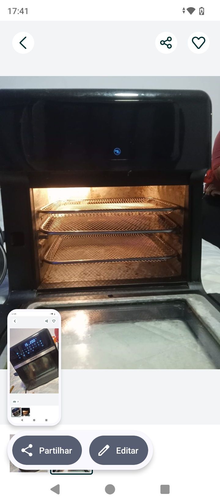 Robot de cozinha excelentes condições 4 divisões