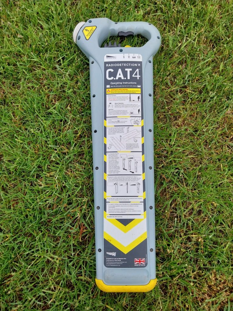 Radiodetection C.A.T 4 Lokalizator Wykrywacz Radiodetektor Rur Kabli