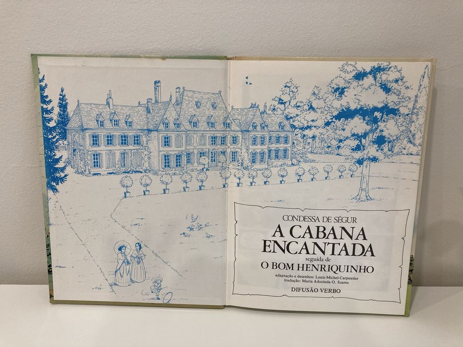 Livro A Cabana Encantada, de Condessa de Ségur