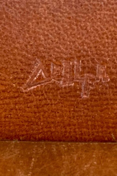 Dealfa винтажная кожаная сумочка с тиснением