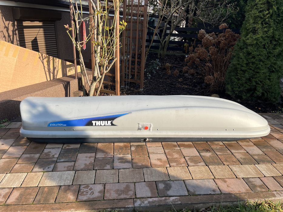 Box dachowy Thule Evolution 500 na narty