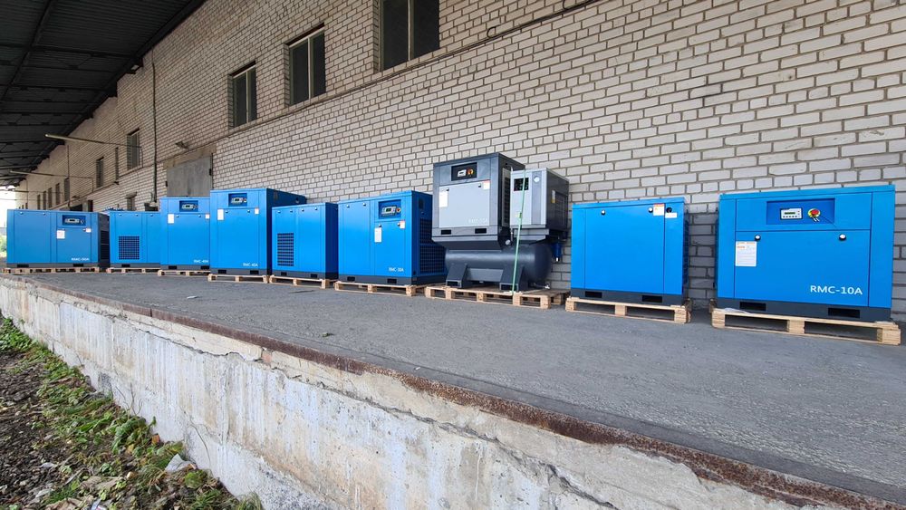 Гвинтовий компресор 15 кВт з частотним регулюванням RMC-20VSA