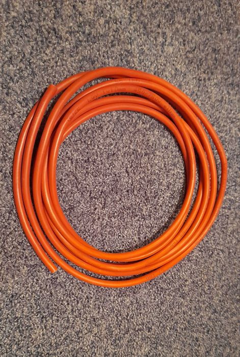 Przewód linka LgY 1x10mm2 450/750V eltrim 380cm czerwony