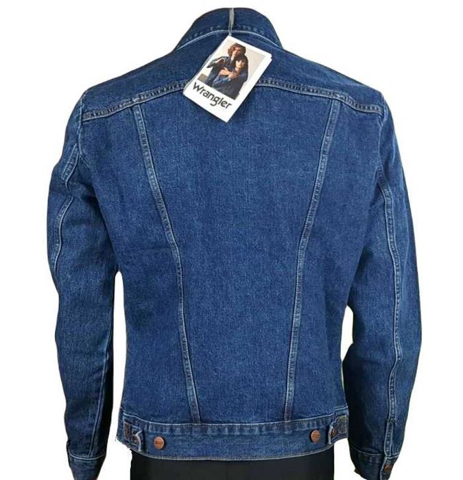 Męska kurtka jeansowa Wrangler 124MJ Western Jacket Regular nowa - S