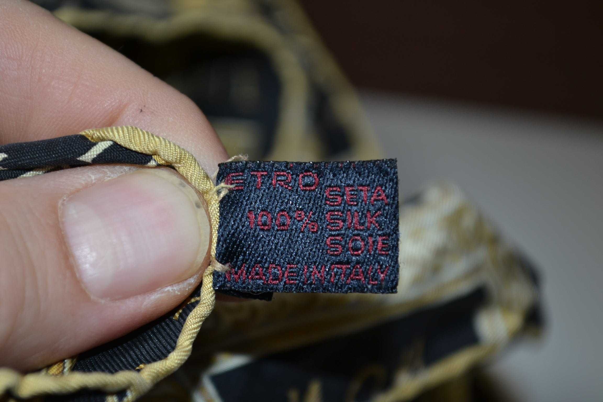 etro made in italy шелковый платок шаль палантин оригинал