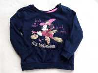 Bluza Minnie Disney- Halloween ocieplana r.86