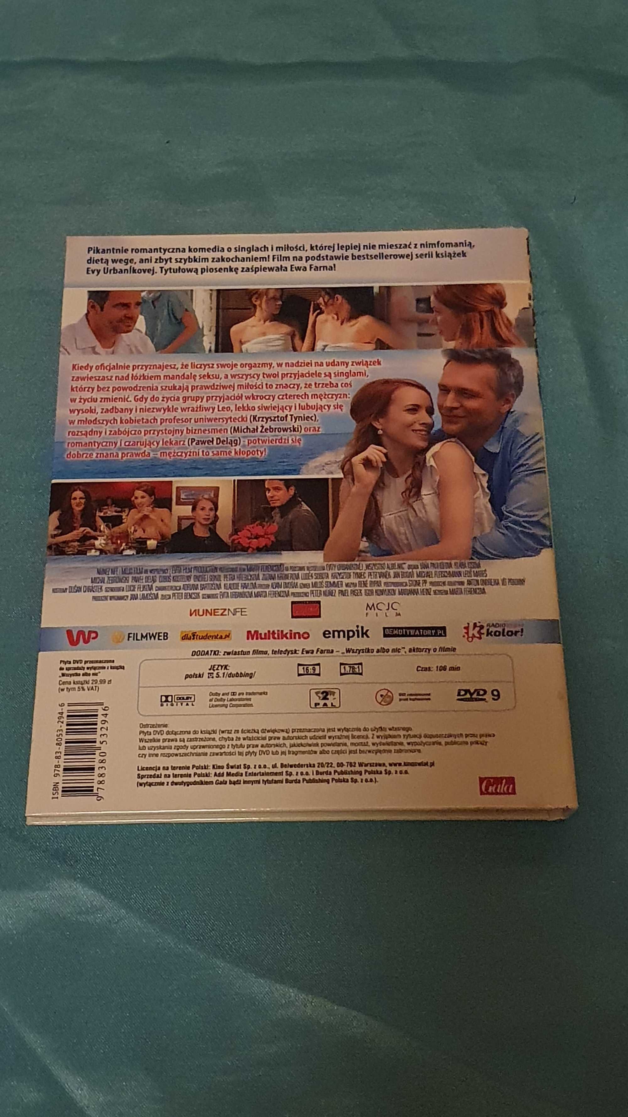 Wszystko Albo Nic  DVD + Książka