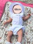 Body z falbankami w haft angielski bloomers 62 68cm c mini