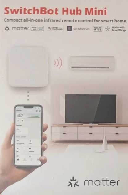 Switchbot Inteligentna Centralka Bramka Hub Mini Matter WiFI Bluetooth