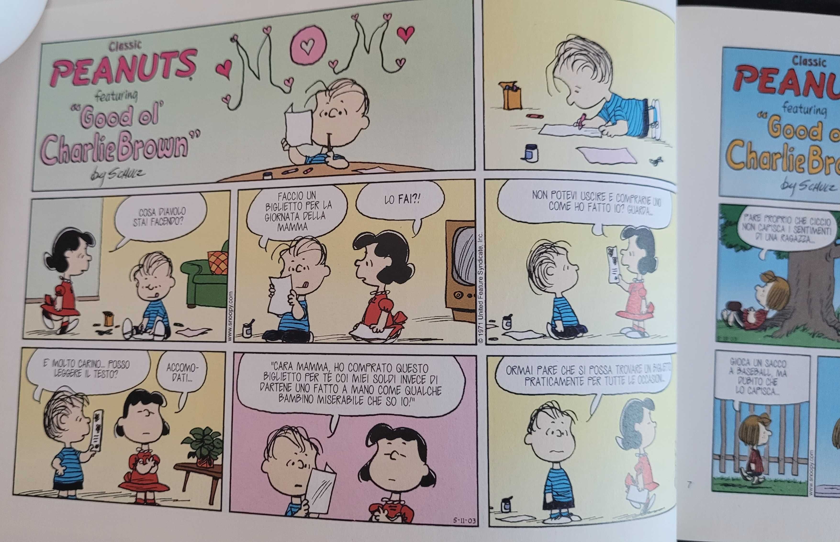 Komiks Snoopy po włosku