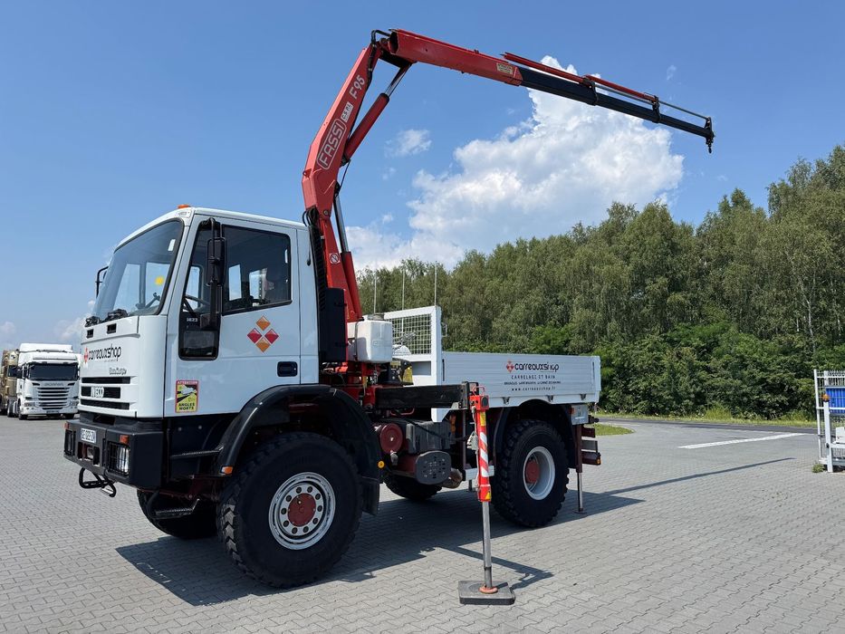 Iveco EuroCargo 135E23 4x4 mało używany/Dżwig /super stan  Import Francja,wyjątkowy stan