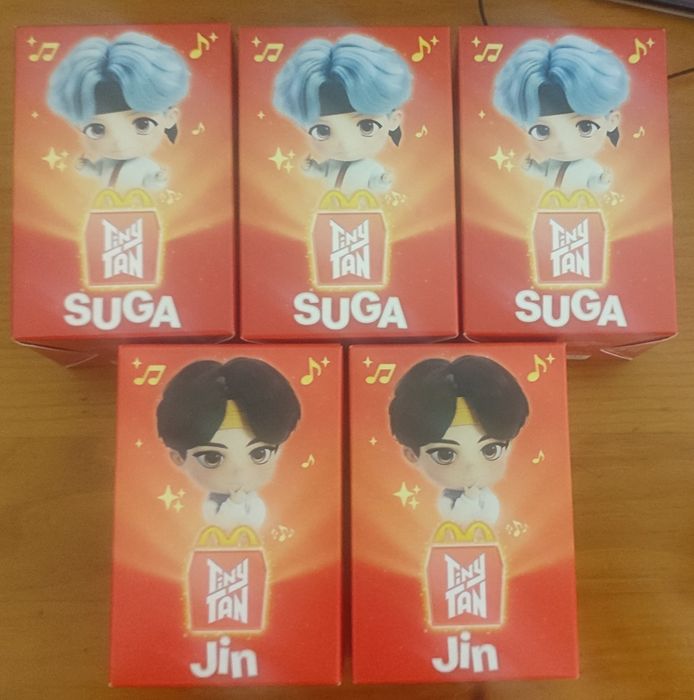Tinytan McDonald's BTS