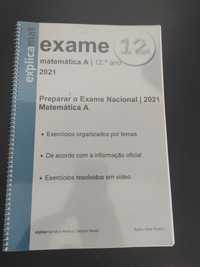 Livro Preparação Exame Nacional Matematica Explicamat + Exames Exemplo