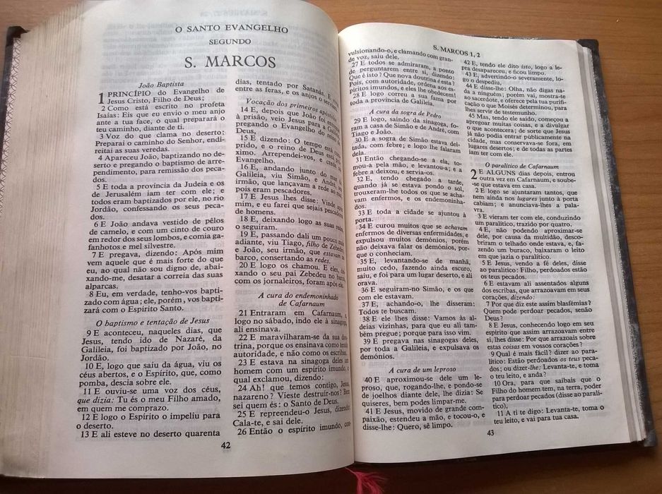 " Bíblia " - por João Ferreira de Almeida