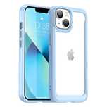 Outer Space Case etui iPhone 14 Plus sztywny pokrowiec z żelową ramką