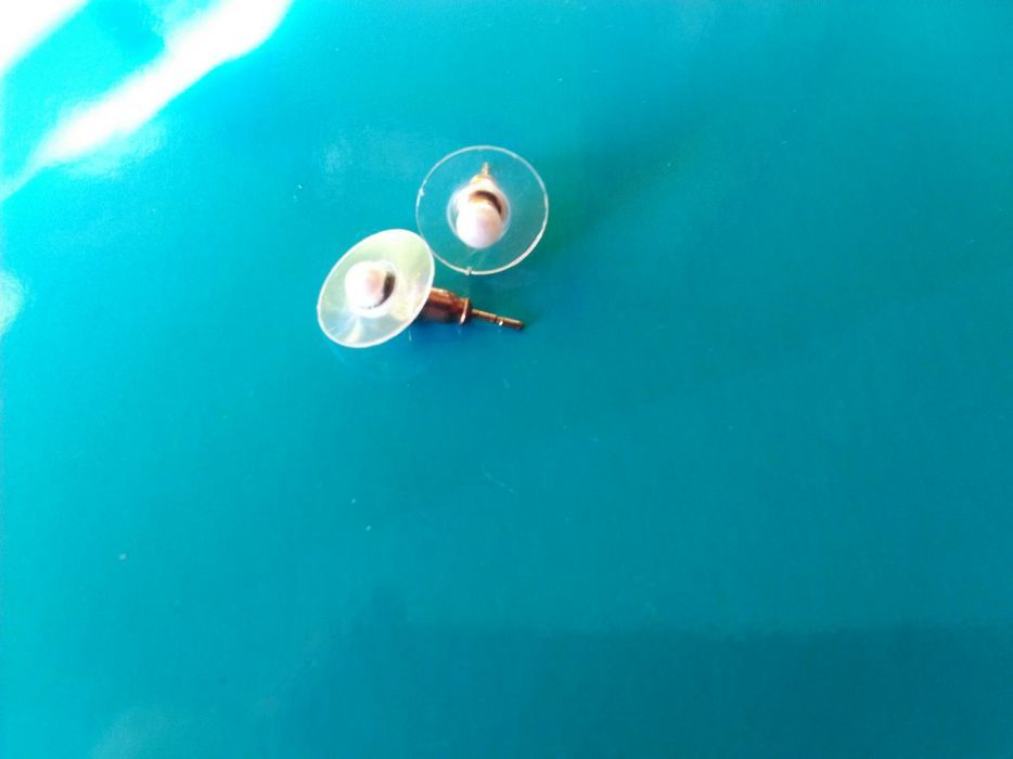 Brincos pérola 2 pares