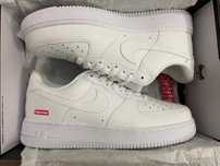 ButyDamskie Nike_Air_Force1_Low_Supreme_White_Uniseks R.44