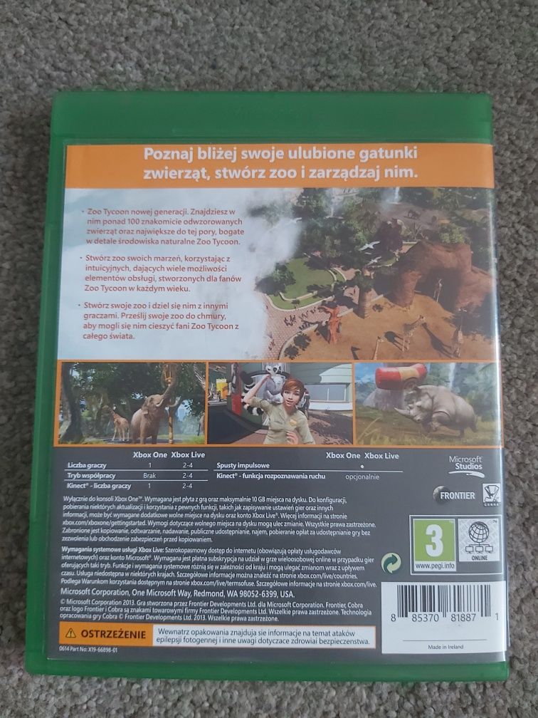 ZOO Tycoon xbox one