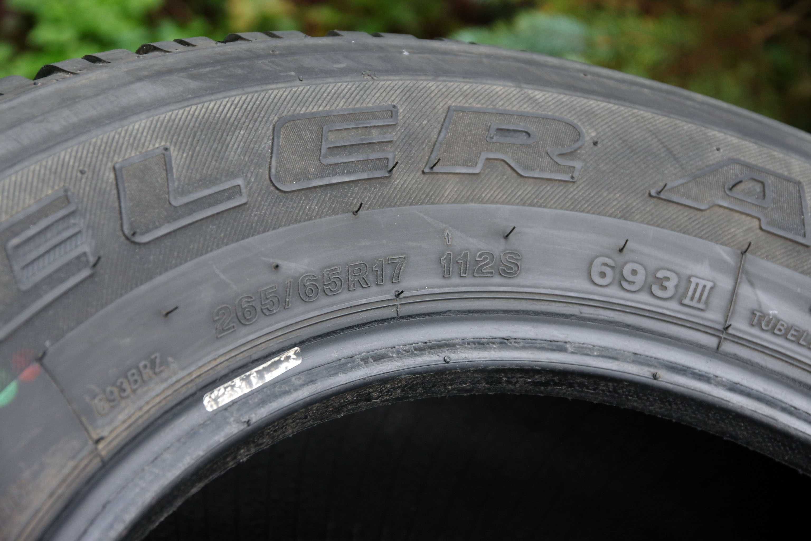 Opony BRIDGESTONE DUELER A/T 265/65 r17  112S