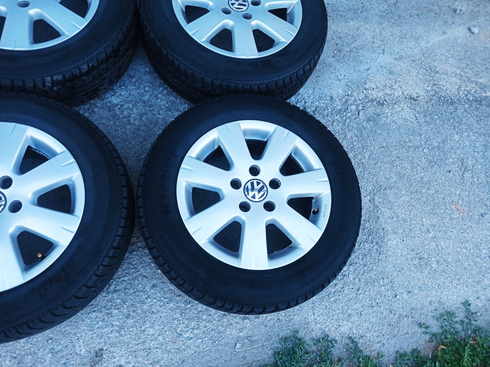 Диски 5х112 r15 оригінал volkswagen+резина зима 195/65r15 ціна за все
