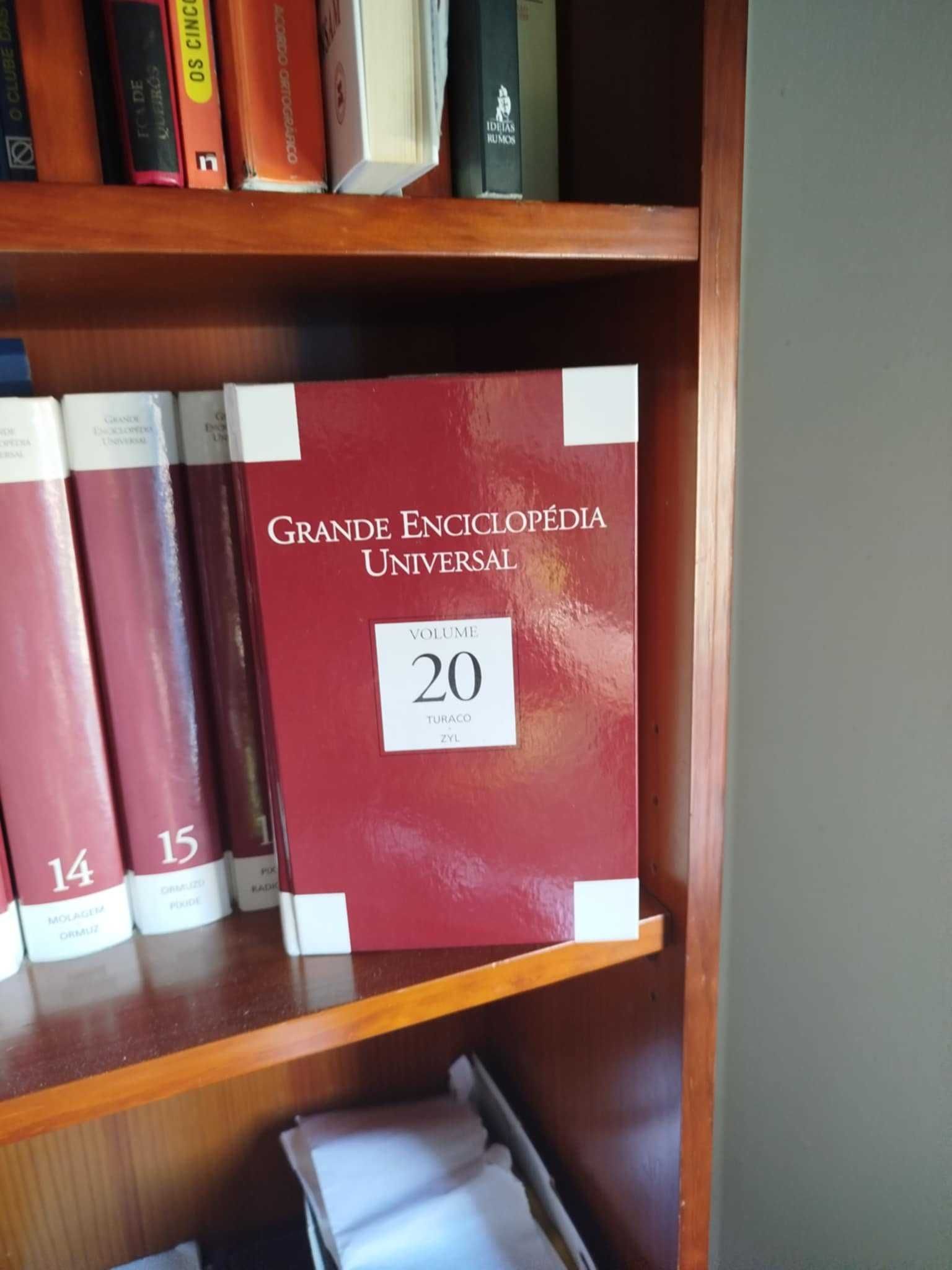 Colecção de livros ''grande enciclopédia universal''
