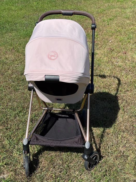 Sprzedam wózek Cybex Mios 3.0 – rama Rose Gold + spacerówka Peach Pink
