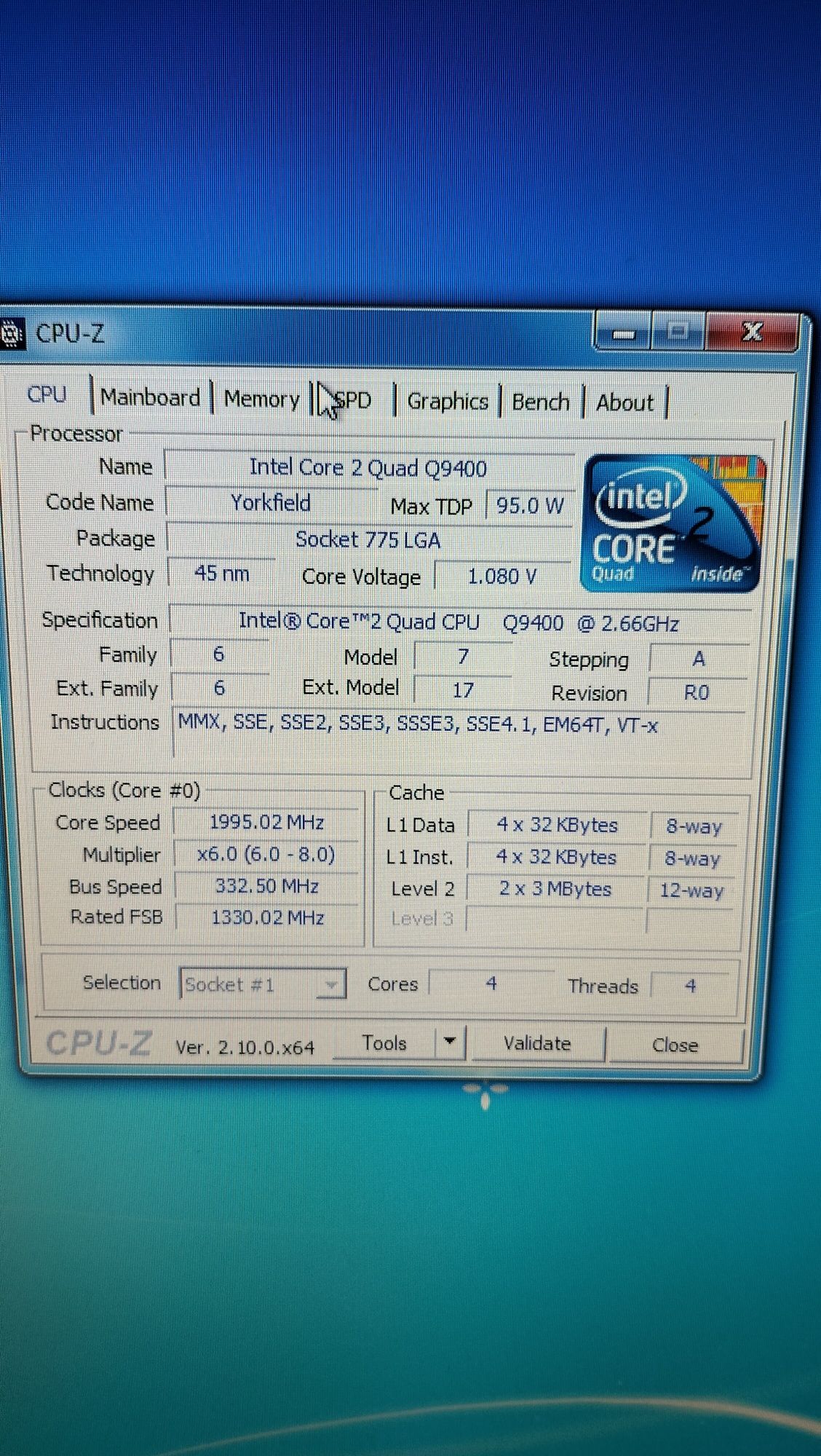 ПК / Системний блок/ Компютер / Intel Core 2 Quad 9400