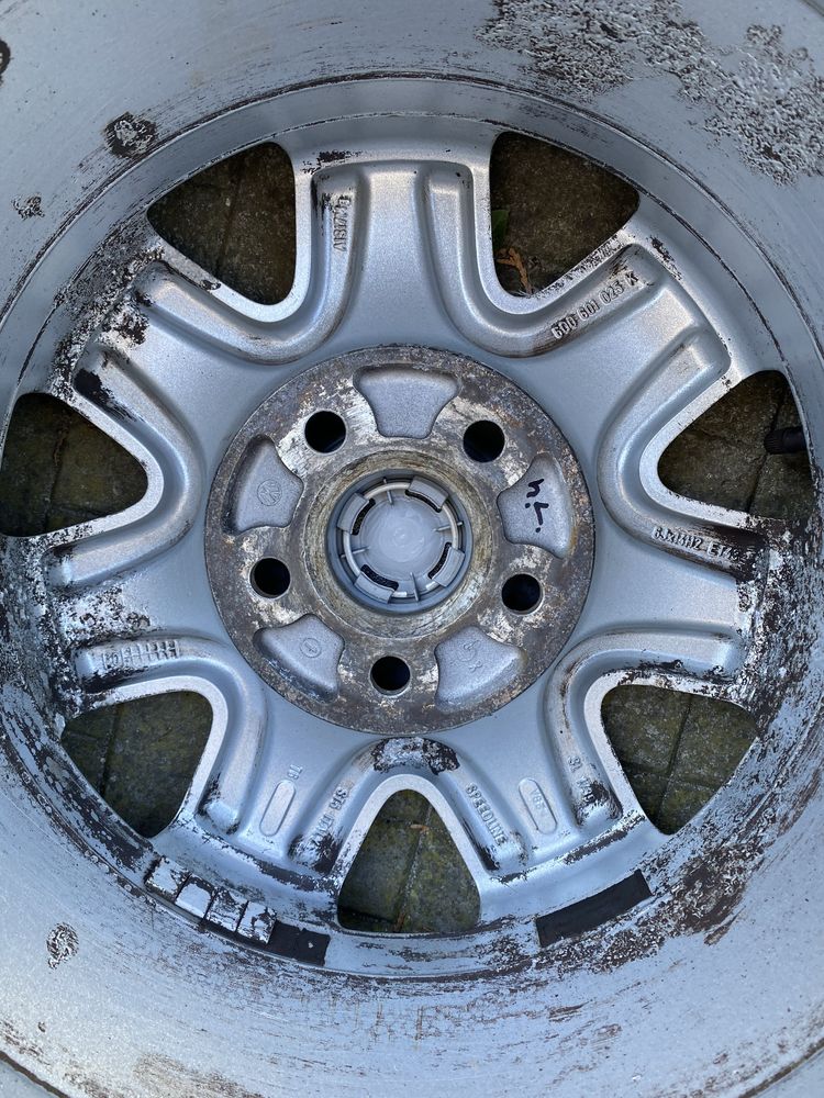 Koła alufeligi aluminiowe do vw polo , skoda fabia 4 szt
