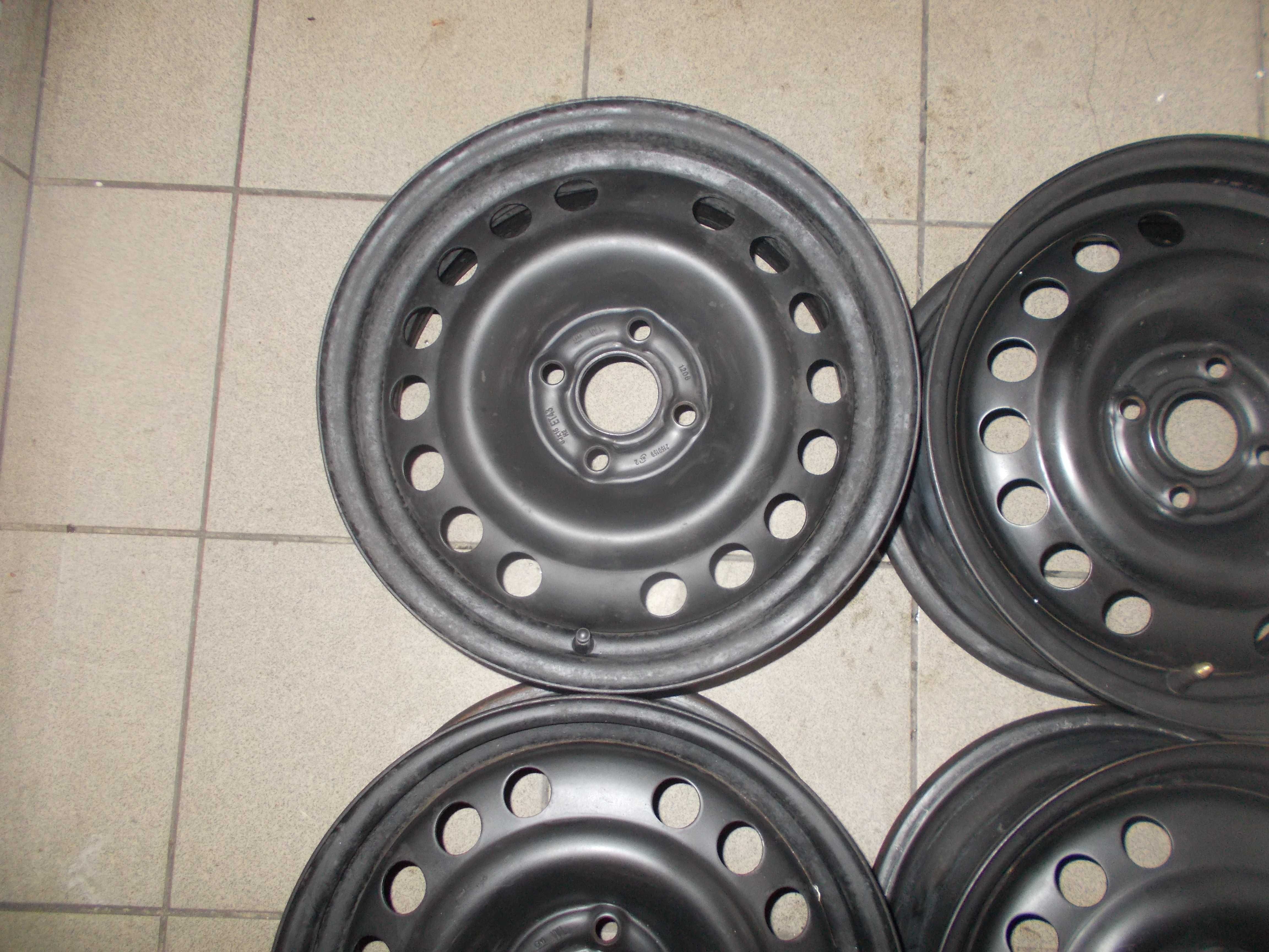 felgi stalowe OPEL MERIVA A TIGRA II FIAT GRANDE PUNTO ET43 4x100 6x15