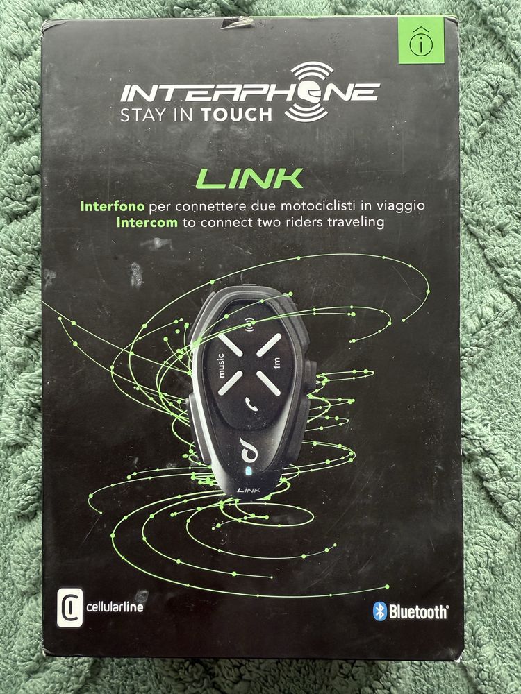 INTERKOM motocyklowy interphone touch