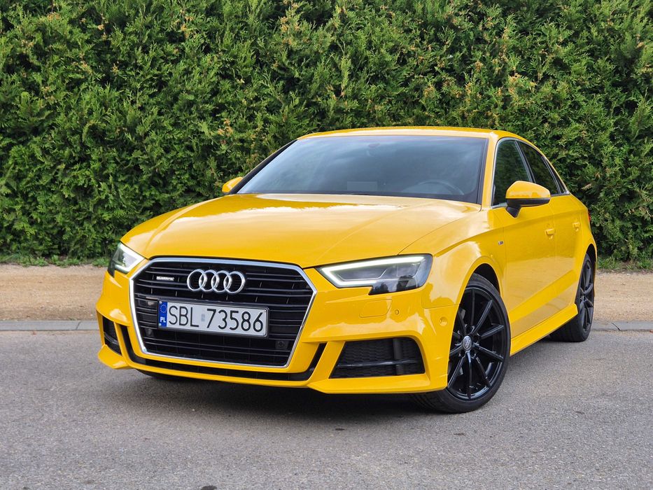 Audi A3 LIFT Sedan 2.0 TFSI 190KM B&O/ Quattro/ 2x S-LINE/ NAVI/ Xenon