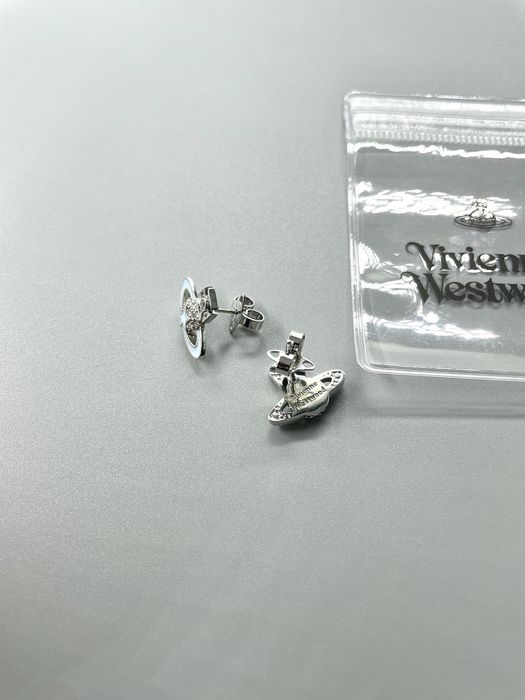 Vivienne Westwood orb Сережки кольє кулон серьги в стилі miu miu bas