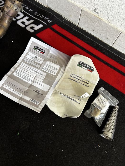 Escape GPR Titânio GSXR 1000