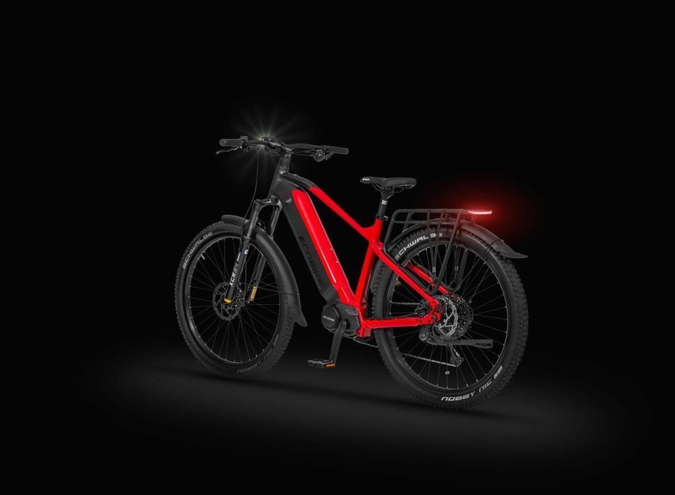Rower elektryczny Ecobike RX 500 Black Red SUV - CAN