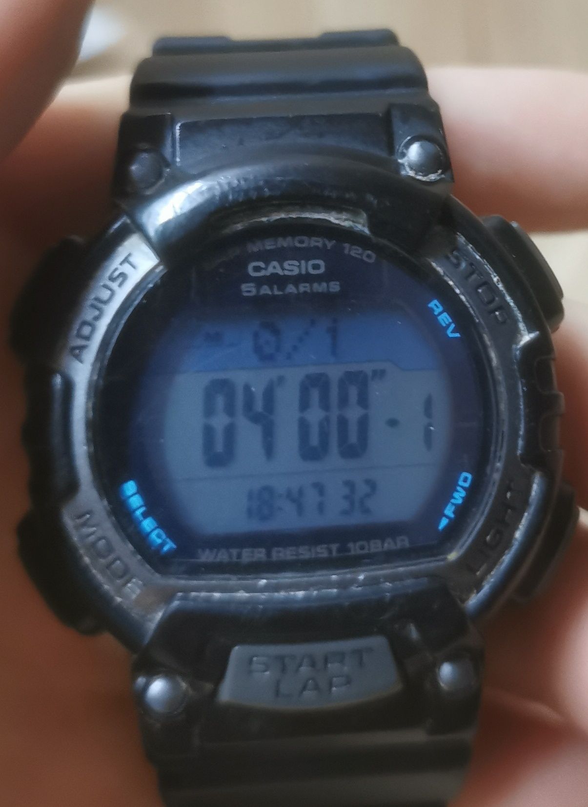 Męski Zegarek casio 5 alarms