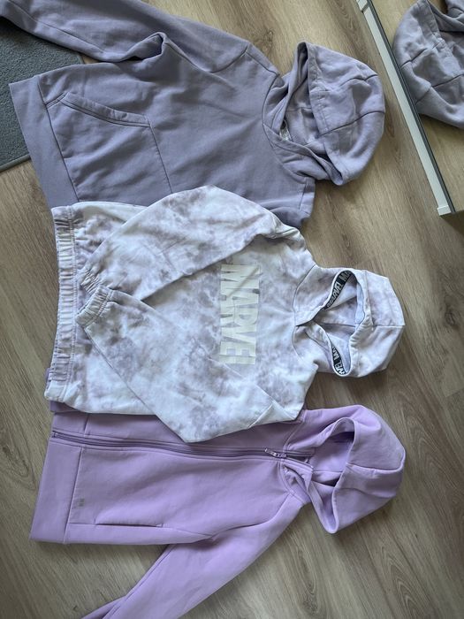 Bluzy dziewczece fiolet 152