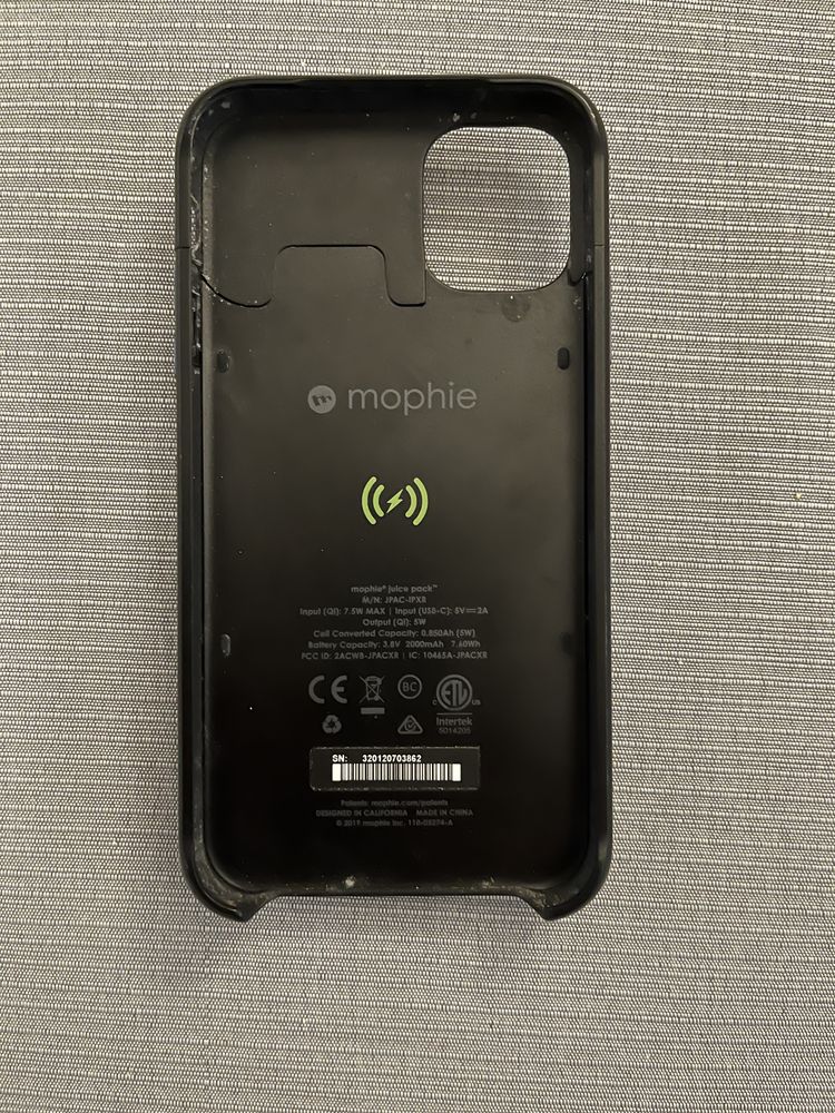 Etui, Mophie Juice Pack 2000mAh Apple iPhone 11, bateria