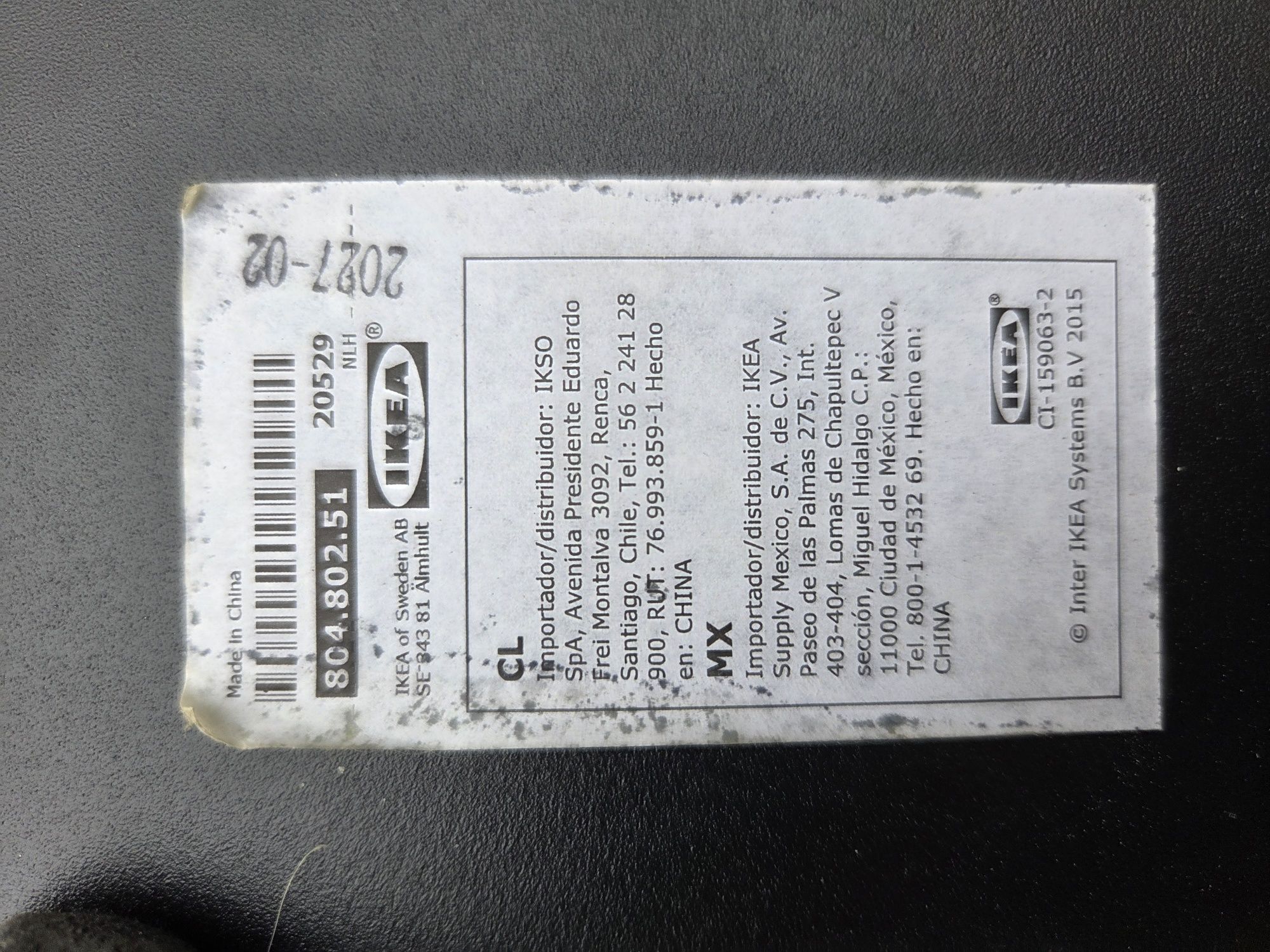 IKEA Bordig Pojemnik na buty metal czarny stojak