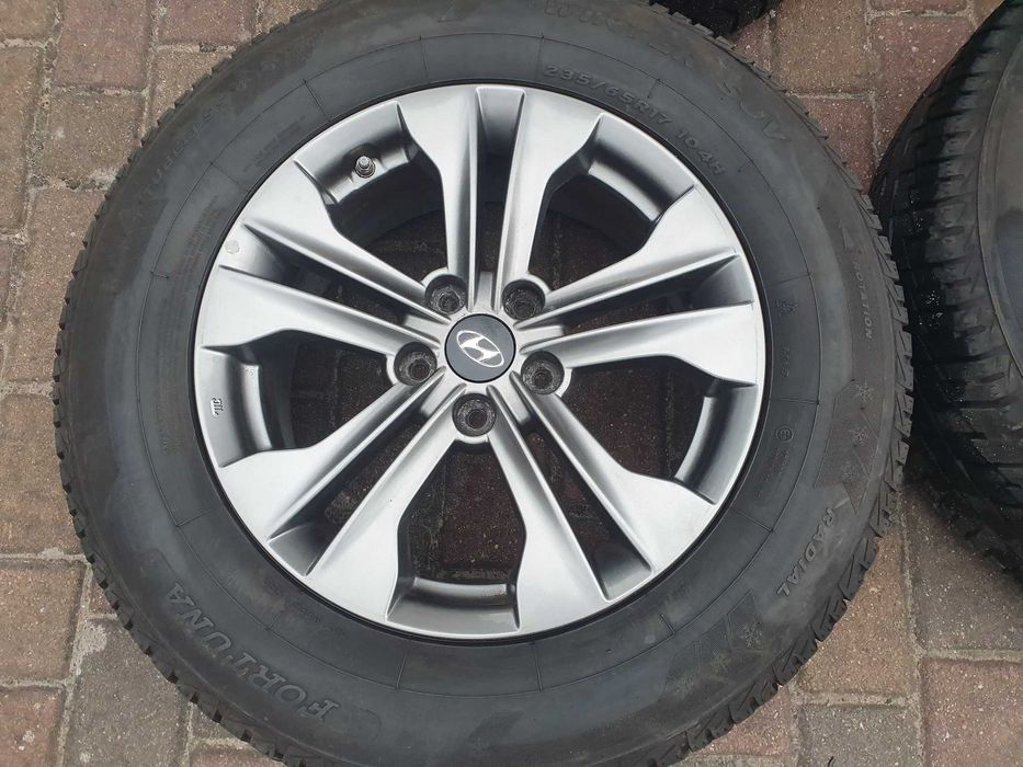 Koła Alu zimowe 235x65x17" Santa Fe Tucson Sportage
