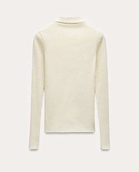 Лонг поло в рубчик Zara S M