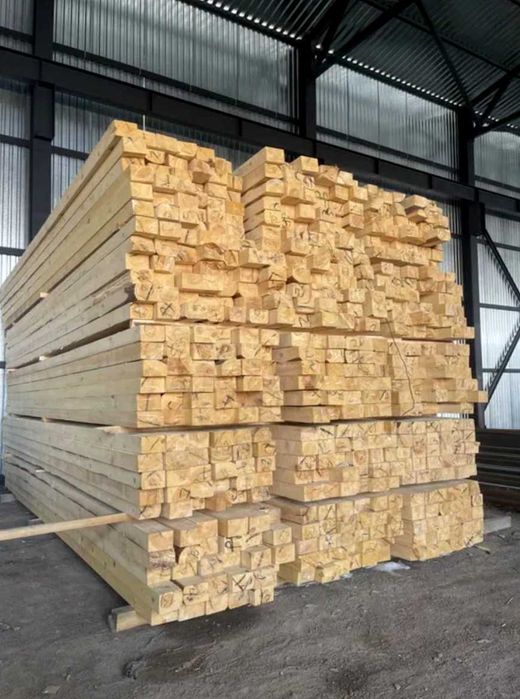 Брус, дошка, рейка – пиломатеріал 1 гатунку з доставкою