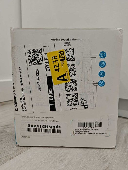 Вулична поворотна камера ieGeek ZS-GQ4 відеоспостереження IP