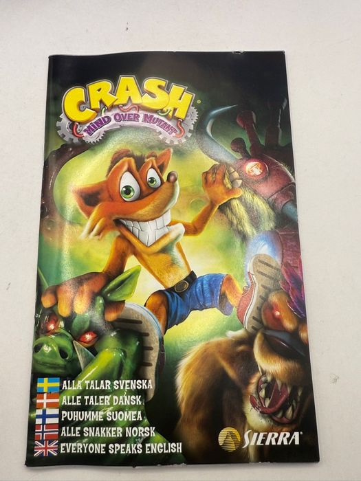 Crash Mind Over Mutant 3xA Ps2 nr 5456