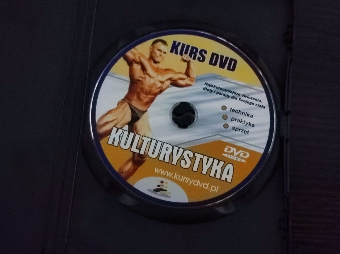 Poradnik kulturystyka i fitness książka + DVD