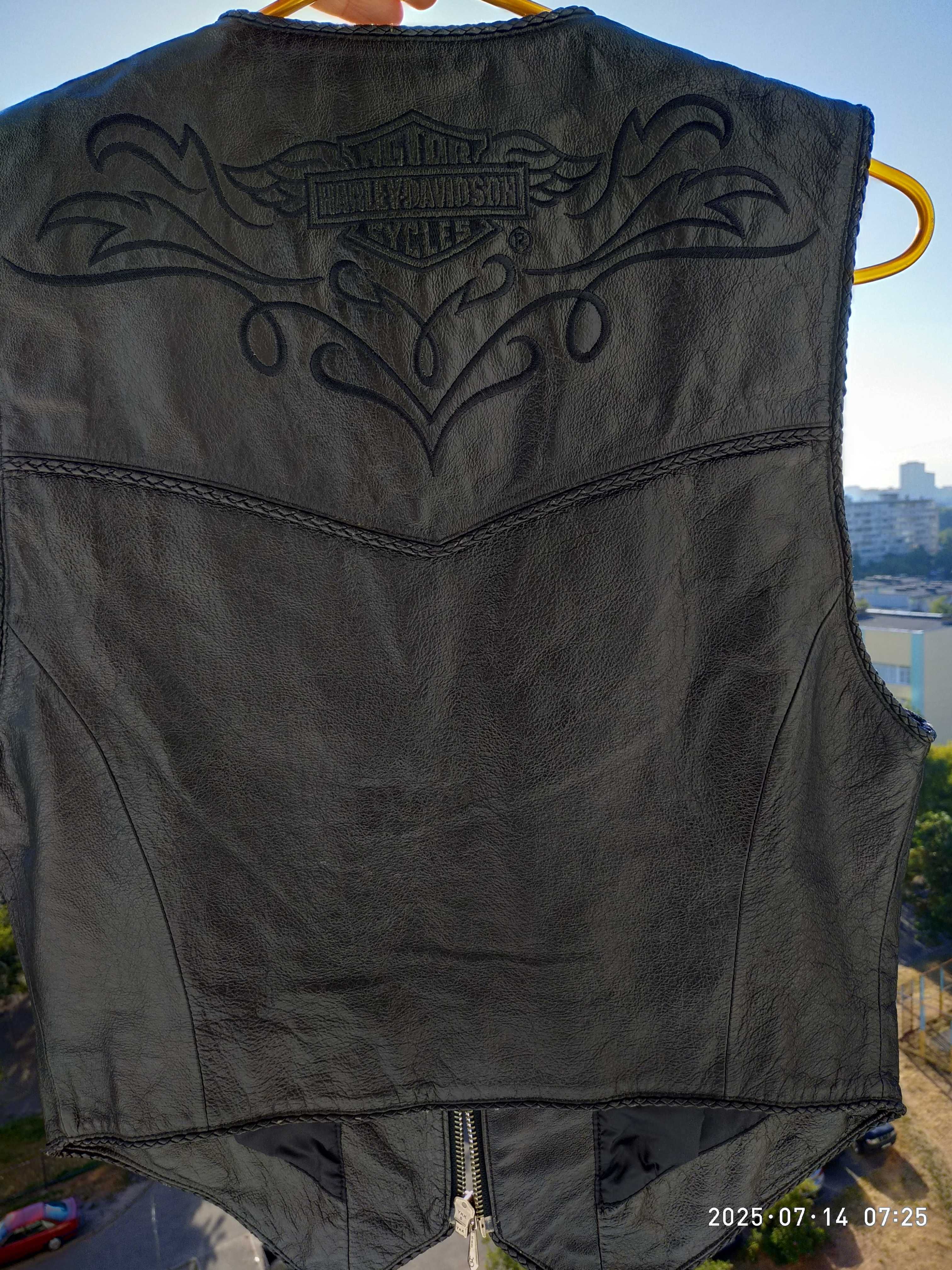 Жилет Harley Davidson Alamosa Vest размер S/M 01.2002 Винтаж , Новый !