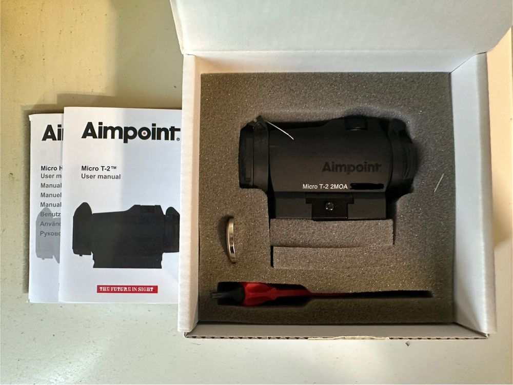 Коліматорний приціл Aimpoint Micro T2 ОРИГІНАЛ новий
