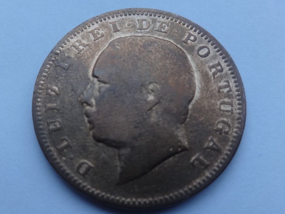 Moedas Época Monarquia - 5, 50, 100, V e XX Réis