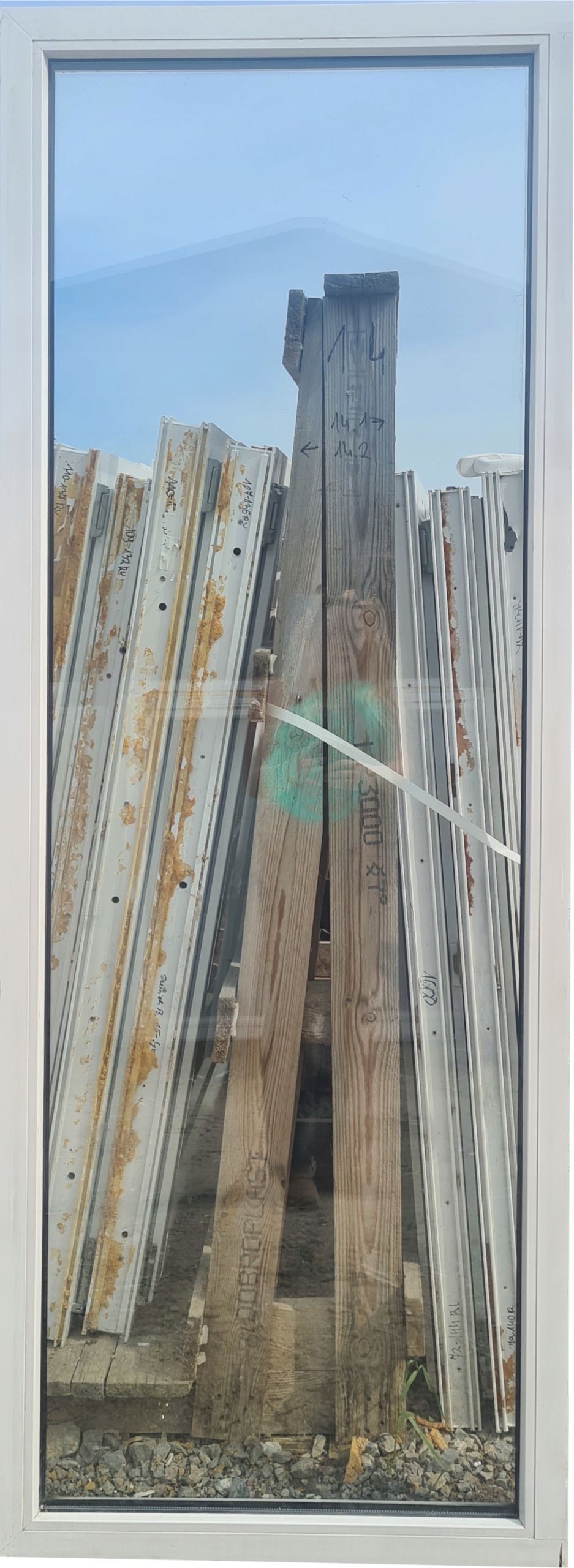OKNA Używane 75x205 OKNO Fix KacprzaK Plastikowe PCV Lider Okna OLX