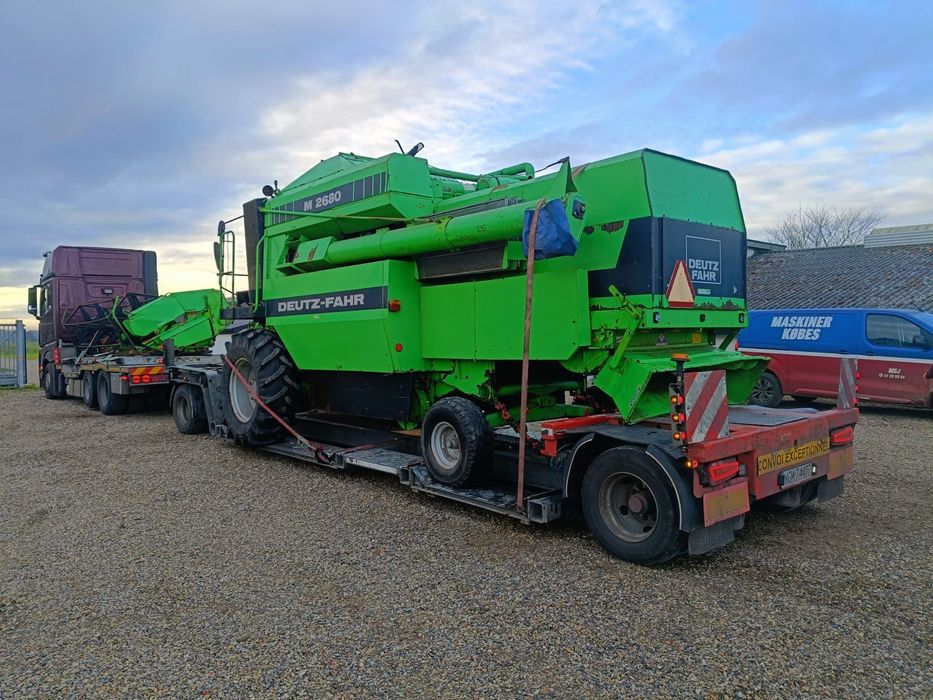 Kombajn zbożowy Deutz Fahr M2680 klimatyzcja heder 4.2m